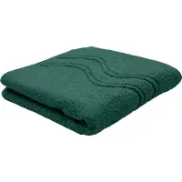 Ross Handtuch "Cashmere feeling", grün (moosgrün), B:50cm L:100cm, Frottier, Baumwolle, Handtücher, Handtuch, 100% Baumwolle, mit Wellen-Bordüre, große Farbauswahl