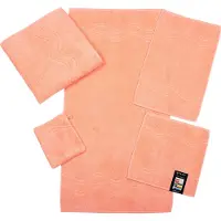 Ross Waschhandschuh "Cashmere feeling", (Packung, 6 St.), mit Wellen-Bordüre