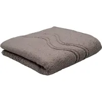 Ross Handtuch "Cashmere feeling", grau (flanell), B:50cm L:100cm, Frottier, Baumwolle, Handtücher, Handtuch, 100% Baumwolle, mit Wellen-Bordüre, große Farbauswahl