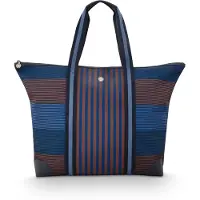 Pip studio Tilda Tote Bag Large Stripe Blue 66x20x44cm