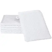 Ross Waschhandschuh "Harmony", (Packung, 6 St., 6 Waschhandschuhe 16 x 22 cm), 100 % Baumwolle, Hoch Tief Struktur, viele Farben