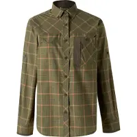 Pinewood Wolf Women Shirt green/terracotta (704) XL