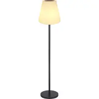 Globo Lighting Solarleuchte Metall schwarz matt, LED