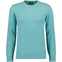 Ragman Rundhalspullover , Herren, Gr. 56, grün (hellgrün, 364), Strick, 100% Baumwolle, ohne Ausschnitt, Pullover Rundhalspullover