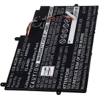 AccuCell Akku für Laptop Acer Aspire Switch 11 SW5-173 / Aspire Switch 11 SW5-173P / Typ AP15B8K - 7,6V - 4400 mAh