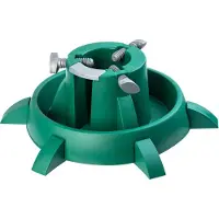 Kadax Weihnachtsbaumständer mit Wassertank, moderner Christbaumständer aus robustem Kunststoff