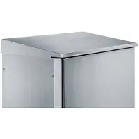 Schneider Electric Edelstahldach 304L, Scotch Brite-Oberfläche, für Gehäuse B1200xT500mm. NSYSCX12050