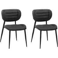 Omg Design "Rikki" (Set) 2 Stk.bequemer Polsterstuhl in modernen Farben