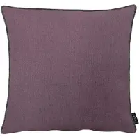 Apelt Dekokissen "Stone", lila (mauve, unifarben), B:46cm L:46cm, Leinen, Polyester, Dekokissen_Sitzkissen_Kissenhüllen, Dekokissen, mit Kettelrand