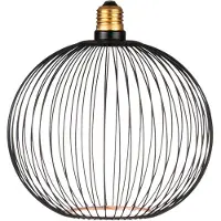 Segula LED Floating Filo schwarz G180 E27 5W 2.200 K dimmbar