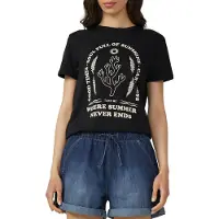 QS T-Shirt, mit Print