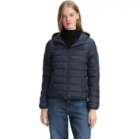 Tom Tailor Denim Damen Lightweight Steppjacke mit Kapuze