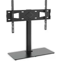Manhattan 462297, 81,3 cm (32"), 165,1 cm (65"), 100 x 100 mm, 600 x 400 mm, Stahl, Gehärtetes Glas, Schwarz