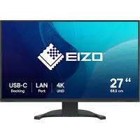 Eizo FlexScan EV2740X-BK, 68,6 cm (27"), 3840 x 2160 Pixel, 4K Ultra HD, LCD, 5 ms, Schwarz