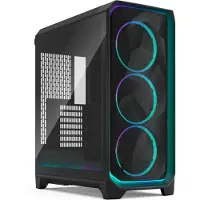Fractal Design Meshify 3, PC, Schwarz, ATX, EATX, micro ATX, Mini-ITX, Stahl, Gehärtetes Glas, Gaming, Multi