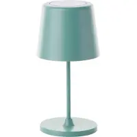 Brilliant LED-Akku-Tischleuchte Kaami, 2 W, 310 lm, 3000 K, eisberggrün, 2er Set