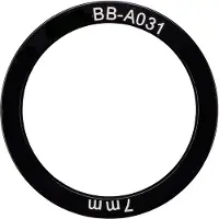 Elvedes Alloy Innenlager-spacer 3 Einheiten
