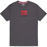 Alpha industries Satin Logo T Kurzarm-t-shirt