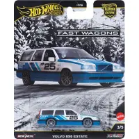 Hot Wheels VOLVO 850 ESTATE, Auto, 3 Jahr(e), Kunststoff, Metall, Blau, Weiß