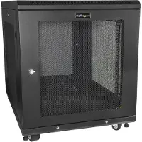 StarTech.com Rk1233bkm Rackschrank Mit Rollen