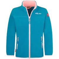 TROLLKIDS - Girls Oppdal Jacket XT - Fleecejacke Gr 122 blau