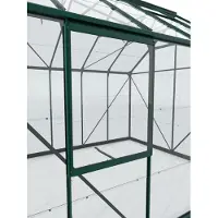 Vitavia Vitavia, Seitenfenster "V" für Vitavia Gewächshäuser, smaragd grün, ESG
