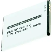 AccuCell Akku passend für Sony Ericsson Handy BA900, Xperia J, GX, T, TX 1700mAh