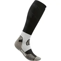 Bauerfeind Trail Run Cp.Socks,Men,M carbon black (CAR-BLA) 42-45