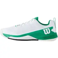 Wilson Tennisschuhe Rush Pro 4.5 Clay/Sandplatz 2025 weiss/grün Herren