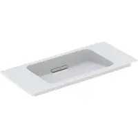 Geberit Möbelwaschtisch One 90x40cm, o HL, Ü verd., we. K-Tect/Bl vc