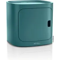 Lechuza 'Pila Color Storage', petrolblau, ca. 35 x 35 x H 32,5 cm