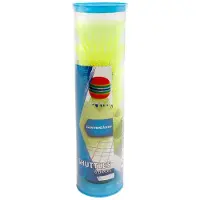 Nobrand Gametime Nylon-Shuttle gelb mit Schaumstoffkopf 6-tlg.