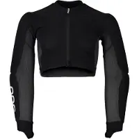 POC Schutzjacke VPD Air Comp Jacket JR Kinder Uranium Black/Hydrogen White-S