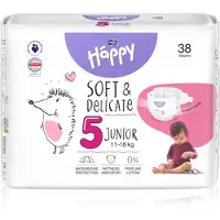 Bella Baby Happy Soft&Delicate Einwegwindeln mit Kanälen Junior 11-18 kg 38 St.