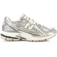 New Balance für Herren. M1906RV1 Sneaker 1906 weiß, silber (39.5), Wohnung, Schnürsenkel, Lässig