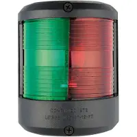 Osculati Utility 78 schwarz V/rot-zielone Leuchte nawigacyjne 11.417.05
