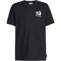 Columbia - Explorers Canyon Back S/S Tee - T-Shirt Gr S schwarz