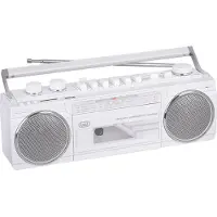 Trevi RR 501 BT, Tragbar, FM, MW, SW, Weiß, Extern, SD, D