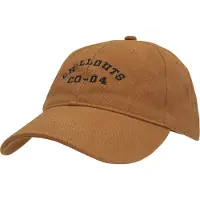 Chillouts Baseball Cap "Woodland Hat", Herren, gelb (mustard), Baumwolle, unifarben mit Farbeinsatz, Caps Baseball Cap, mit -Stickerei im Vintage-Stil