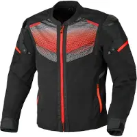 Macna Orcano 2.0 Motorrad Textiljacke, schwarz/rot, 2XL