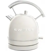 Sweiss Vintage Wasserkocher KTL8 Creme