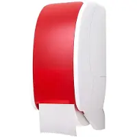 JM Metzger Cosmos Toilettenpapierspender rot/weiß