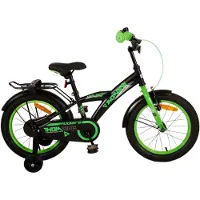 Volare Thombike Kinderfahrrad – Jungen – 16 Zoll – Schwarz Grün