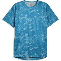 Puma M Run Velocity AOP Tee speed blue (18) XXL