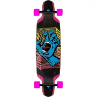 Santa Cruz Split Hand 9.50 X 37.52in Drop Down Cruiser Skateboard