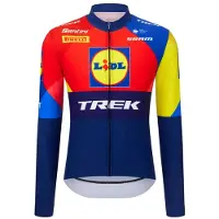 Santini Replica Lidl-trek 2025 Langarm-trikot