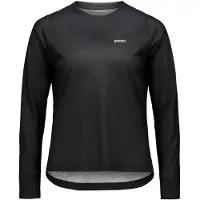 POC Langarm Fahrradtrikot für den Sommer - MOTION AIR L/S - Schwarz M