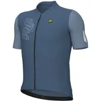 ALÉ Kurzarm Fahrradtrikot - FOLLOW ME PR-E - Blau M