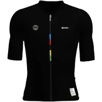Santini Uci World Champion Mondo 2025 Kurzarm-radtrikot