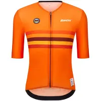 Santini Uci World Champion Netherlands 2025 Kurzarm-radtrikot